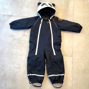 Mini Rodini Panda Snowsuit size 86cm (US size 18M)